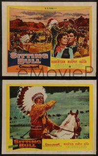 6c430 SITTING BULL 8 LCs '54 Native American J. Carrol Naish as Sitting Bull, Iron Eyes Cody!