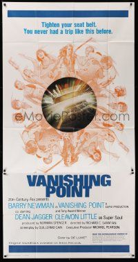 6f179 VANISHING POINT int'l 3sh '71 car chase cult classic, you never had a trip like this before!