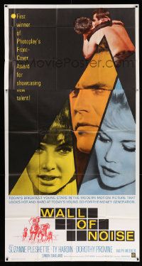 6f184 WALL OF NOISE 3sh '63 sexy Suzanne Pleshette, Ty Hardin, Dorothy Provine, horse racing!