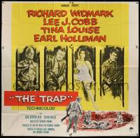 6f253 TRAP 6sh '59 Richard Widmark, Lee J. Cobb, Tina Louise, Earl Holliman