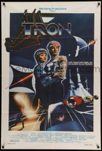 6f975 TRON Argentinean '82 Walt Disney sci-fi, Jeff Bridges in a computer, different art!