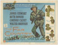 6j644 FAR COUNTRY TC '55 James Stewart, Anthony Mann, the Yukon's violent days of gold-rich glory!