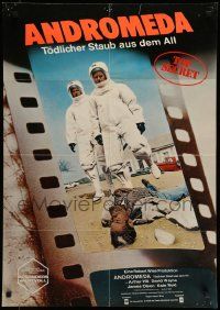 6k286 ANDROMEDA STRAIN German '72 Michael Crichton novel, Robert Wise directed, Arthur Hill