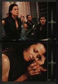 6k517 ALIEN RESURRECTION 10 French LCs '97 Sigourney Weaver, Winona Ryder, Ron Perlman!