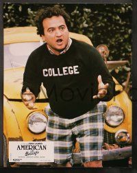 6k441 ANIMAL HOUSE 12 French LCs R85 John Belushi, Landis classic, includes great different images!