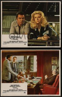 6z270 HUSTLE 8 LCs '75 Robert Aldrich, Burt Reynolds & sexy Catherine Deneuve in action!