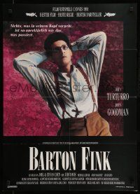 7r579 BARTON FINK German '91 Coen Brothers, John Turturro laying down!