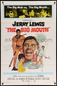 7z120 BIG MOUTH 1sh '67 Jerry Lewis is the Chicken of the Sea, D.K. spy spoof artwork!