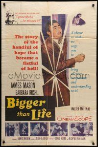 7z122 BIGGER THAN LIFE 1sh '56 James Mason is prescribed Cortisone & becomes addicted!