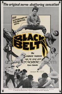 7z123 BLACK BELT 1sh '73 Sam Cheung kung fu action, superstars of martial arts, wacky and cool!