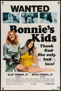 7z144 BONNIE'S KIDS 1sh '73 Tiffany Bolling, Robin Mattson, thank God she only had two!