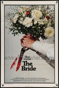 7z157 BRIDE 1sh R76 Robin Strasser & John Beal, different flower bouquet/bloody scissors image!