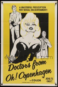 7z277 DOCTORS FROM OH! COPENHAGEN 1sh '70 a masterful prescription for sexual enlightenment!