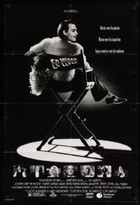 7z288 ED WOOD DS 1sh '94 Tim Burton, Johnny Depp in the title role, Sarah Jessica Parker!