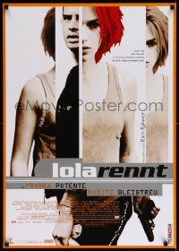 8b157 RUN LOLA RUN German '98 cool multiple images of sexy Franka Potente with gun!