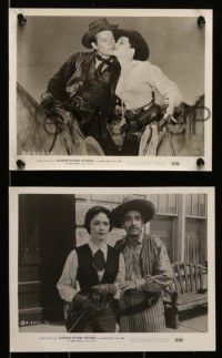 8d262 BLACKJACK KETCHUM DESPERADO 17 8x10 stills '56 Howard Duff, Victor Jory, Maggie Mahoney