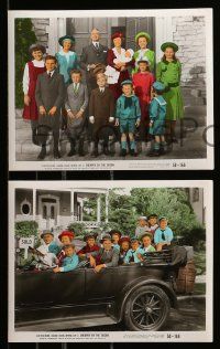 8d143 CHEAPER BY THE DOZEN 5 color 8x10 stills '50 Clifton Webb, Jeanne Crain, Myrna Loy