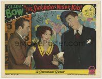 8f861 SATURDAY NIGHT KID LC '29 pretty department store worker Clara Bow between two suitors!