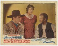 8f977 WESTERNER LC #3 R46 Doris Davenport between Gary Cooper & judge Walter Brennan!