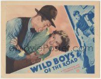 8f985 WILD BOYS OF THE ROAD LC '33 Rochelle Hudson attacked by creepy Ward Bond, Wellman classic!