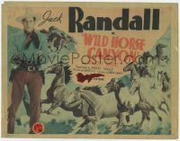 8f360 WILD HORSE CANYON TC '38 full-length Jack Randall with two guns + artwork of wild stallions!