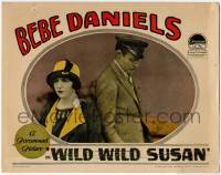 8f988 WILD WILD SUSAN LC '25 society girl Bebe Daniels on the run with chauffeur Rod La Rocque!