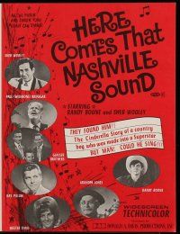 8h461 COUNTRY BOY pressbook R70 Here Comes That Nashville Sound, country music!