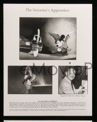 8h197 FANTASIA 2000 presskit w/ 10 stills '99 Disney cartoon set to classical music, great images!