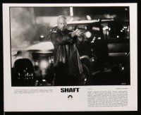 8h164 SHAFT presskit w/ 11 stills '00 tough Samuel L. Jackson, Vanessa Williams, Christian Bale!