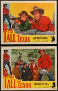 8w970 TALL TEXAN 2 LCs '53 long & lean westerner Lloyd Bridges is built for trouble, Marie Windsor!