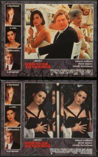 8w200 INDECENT PROPOSAL 8 LCs '93 Robert Redford, Demi Moore, Woody Harrelson, Las Vegas gambling!