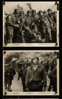 8x202 LONGEST DAY 25 8x10 stills R69 Zanuck's World War II D-Day movie with 42 international stars!