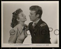 8x885 THEY RODE WEST 3 8x10 stills '54 Robert Francis, May Wynn, Donna Reed, U.S. Cavalry!