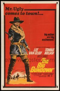 8y089 BIG GUNDOWN 1sh '68 La Resa Dei Conti, Lee Van Cleef as Mr. Ugly!