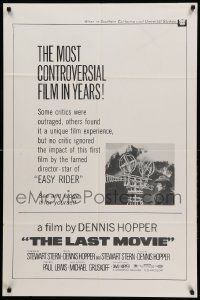 8y451 LAST MOVIE 1sh '71 Sam Fuller, John Phillip Law & Sylvia Miles in movie-in-movie!