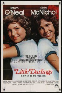 8y469 LITTLE DARLINGS int'l 1sh '80 Tatum O'Neal & Kristy McNichol make bet to lose their virginity!