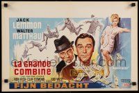 9j343 FORTUNE COOKIE Belgian '66 art of Jack Lemmon & Walter Matthau, Billy Wilder!