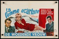 9j387 SCARLET LADY Belgian '68 Jean Valere, Monica Vitti, Maurice Ronet!