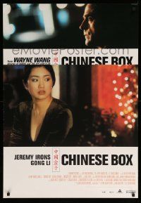 9j153 CHINESE BOX Canadian 1sh '97 directed by Wayne Wang, Jeremy Irons, Gong Li