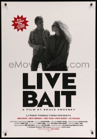 9j173 LIVE BAIT Canadian 1sh '95 Bruce Sweeney romantic comedy, cool image of top cast!