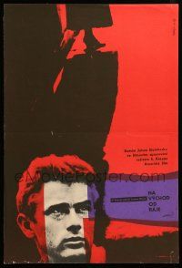 9j116 EAST OF EDEN Czech 11x17 '64 first James Dean, John Steinbeck, directed by Elia Kazan!