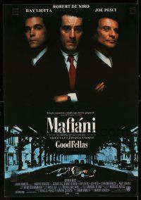 9j121 GOODFELLAS Czech 12x17 '91 Robert De Niro, Joe Pesci, Ray Liotta, Martin Scorsese classic!