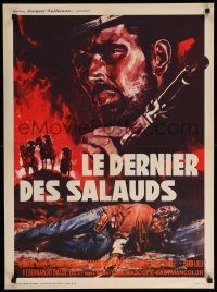 9j856 FORGOTTEN PISTOLERO French 23x31 '71 Il Pistolero dell'Ave Maria, cool spaghetti western art