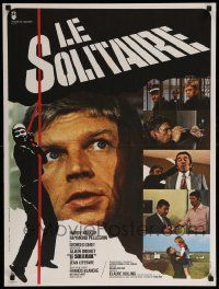 9j895 LONER French 24x32 '73 Le Solitaire, Alain Brunet, Hardy Kruger, Raymond Pellegrin!