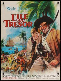 9j960 TREASURE ISLAND French 23x30 R60s Driscoll, Robert Newton as Long John Silver by Mascii!