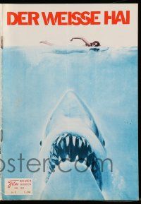 9s339 JAWS Austrian program '75 Steven Spielberg's classic man-eating shark, different images!