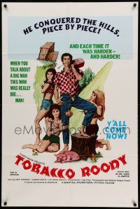 9y908 TOBACCO ROODY 1sh '70 Dixie Donovan, Johnny Rocco, hillbilly sexploitation!