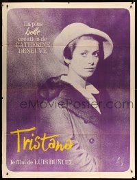 9z988 TRISTANA French 1p '70 Luis Bunuel, great image of Catherine Deneuve by Ferracci!