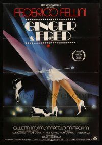 1f183 GINGER & FRED Spanish '86 directed by Fellini, Marcello Mastroianni, Giulietta Masina!