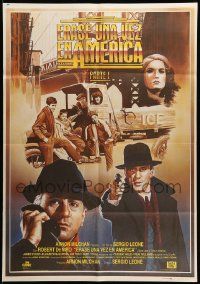 1f192 ONCE UPON A TIME IN AMERICA Spanish '84 Robert De Niro, James Woods, Sergio Leone, Ramon!